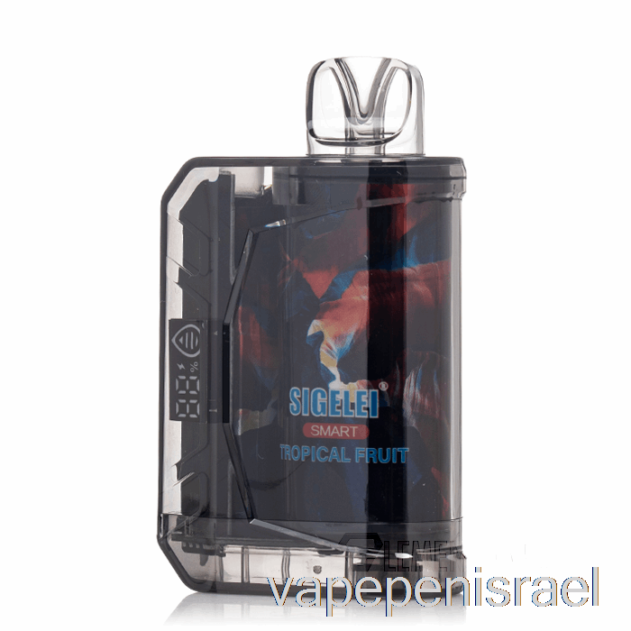 חד פעמי Vape Israel Sigelei Smart Ac10000 פרי טרופי חד פעמי